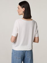 Image sur T-shirt avec strass