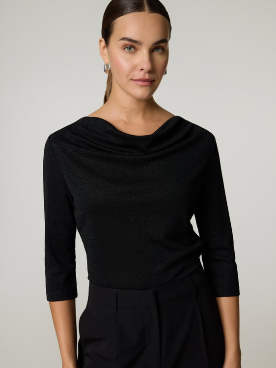 Bild von Lurexshirt mit 3/4-Arm