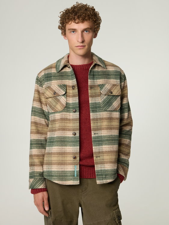Bild von Overshirt mit Wolle