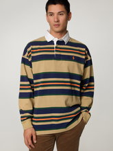 Bild von Poloshirt mit Streifen
