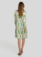 Bild von Seidenkleid mit Print