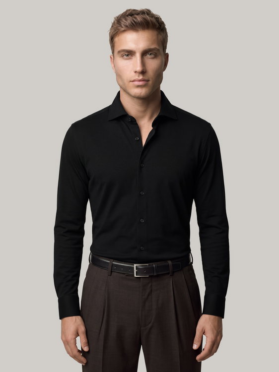 Image sur Chemise en jersey à la coupe extra slim