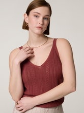 Bild von Top mit Lochstickerei CRESSIDA