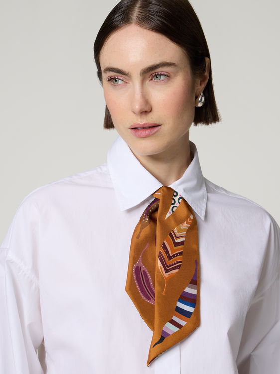 Bild von Schmaler Seidenschal