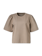 Image sur T-shirt à manches bouffantes
