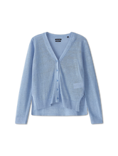 Bild von Strickjacke aus Leinen