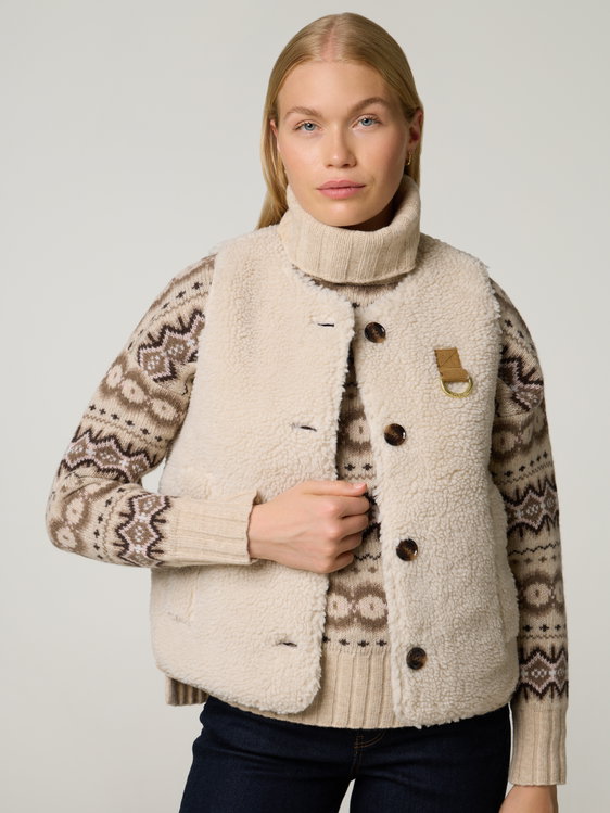 Bild von Gilet im Teddy-Look BOWES