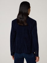 Image sur Blazer en velours côtelé, coupe ajustée