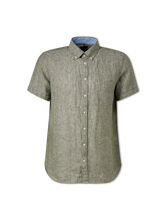 Image sur Chemise en lin coupe ajustée