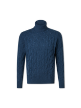 Image sur Pull en maille avec cachemire