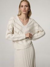 Image sur Pull en maille avec paillettes