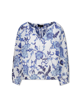 Image sur Chemisier en coton à enfiler