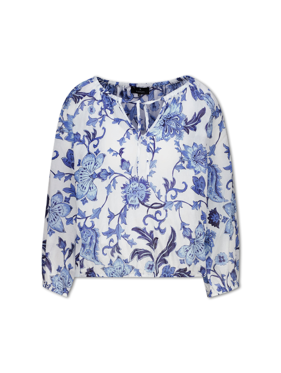 Image sur Chemisier en coton à enfiler