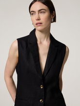 Bild von Gilet aus Leinen