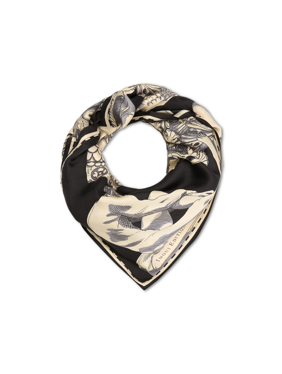 Bild von Schal mit Seide