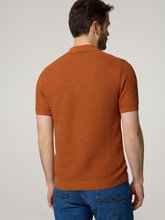 Bild von Strickpoloshirt aus Baumwolle