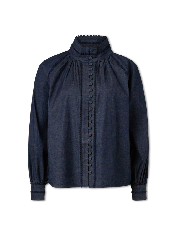 Image sur Chemisier en denim MONIADEA