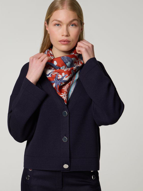 Bild von Strickjacke im Boxy Fit