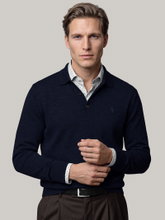 Image sur Polo en maille de laine mérinos