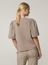 Image sur T-shirt à manches bouffantes