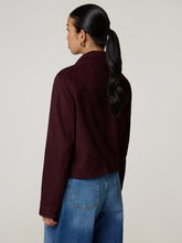 Image sur Veste en cuir velours