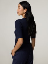 Image sur Pull en maille côtelée