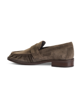 Image sur Mocassins en cuir velours TEXAS