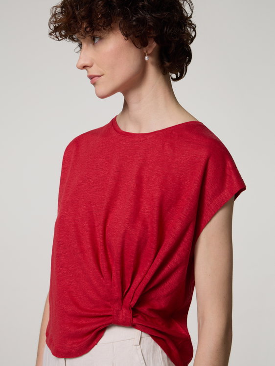 Bild von T-Shirt aus Leinen