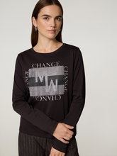 Bild von Langarmshirt mit Print
