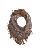 Bild von Schal mit Paisley Muster