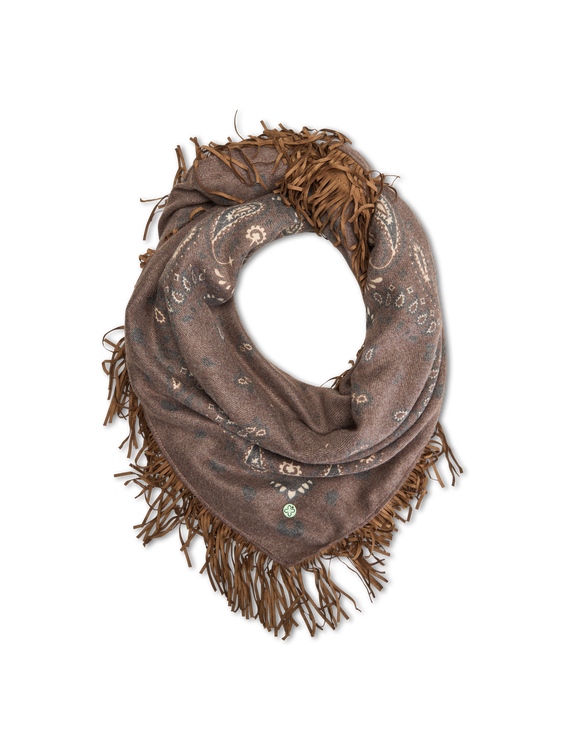 Bild von Schal mit Paisley Muster