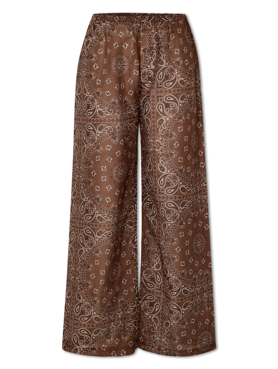 Image sur Pantalon avec du soie AMALIA
