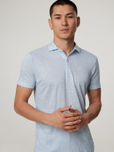 Bild von Poloshirt aus Leinen im Slim Fit