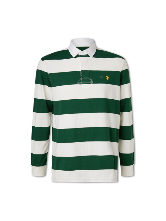Image sur Polo à manches longues en coton