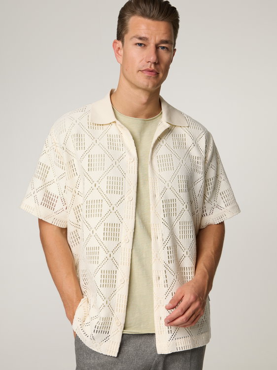 Bild von Strickshirt aus Baumwolle