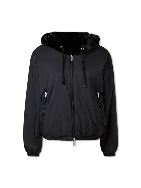 Image sur Veste réversible en fausse fourrure