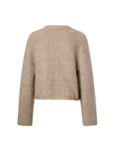 Bild von Strickjacke mit Alpaka