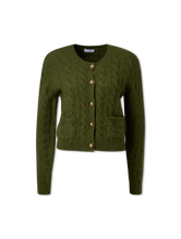 Image sur Cardigan en mélange d'alpaga