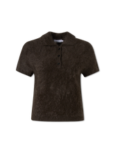 Bild von Kurzarmpullover aus Strick