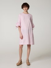 Image sur Robe mi-longue en lin