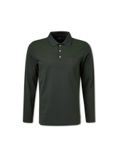 Bild von Langarmpolo im Custom Fit