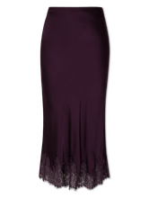 Image sur Jupe en satin avec de la dentelle