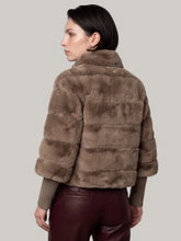 Image sur Veste en fausse fourrure
