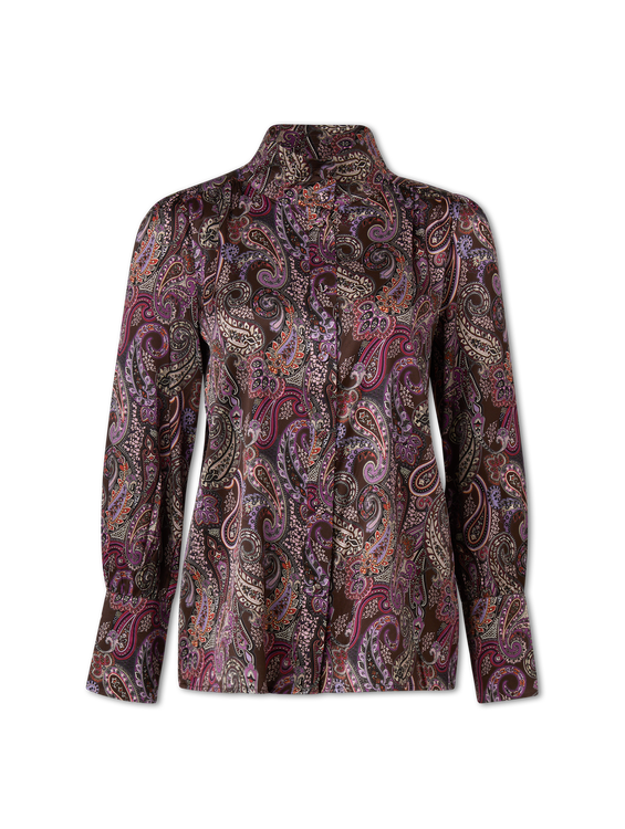 Image sur Chemisier en satin AMELIEDEA