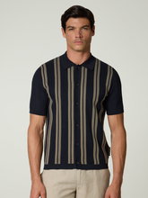 Bild von Strickpoloshirt aus Baumwolle