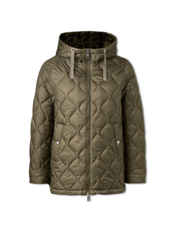 Bild von Steppjacke mit Kapuze