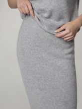 Image sur Midijupe avec mélange laine et cachemire