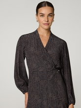 Image sur Robe portefeuille mi-longue