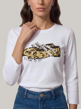 Image sur T-shirt à manches 3/4