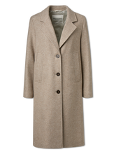 Bild von Wollmantel mit Muster